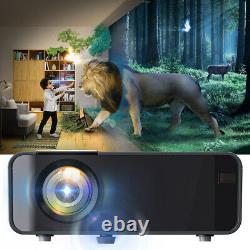 10000 Lumens Android 4K 1080P LED Projector WiFi+Bluetooth Home Theater Cinema
