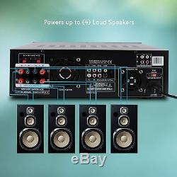 1000w Bluetooth Home Digital Stereo Audio Theater Power Amp Amplifier Receiver