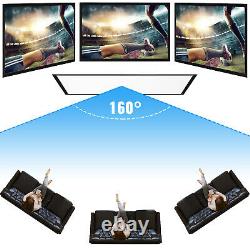 100 Inch Fixed Aluminum Frame Projector Screen Home Theatre HD TV Projection 3D