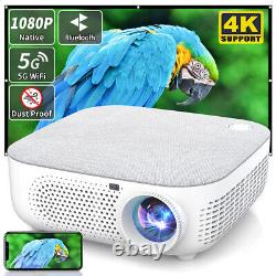 1080P Bluetooth Projectors Home Theater WiFi Projectors For HDMI/USB Android