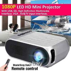 1080P Home Cinema USB HDMI AV SD Mini Portable HD LED Projector UK Theater