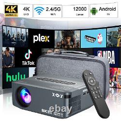 12000L Projector Portable 5G Wifi Multimedia Android Beamer Video Home Theater