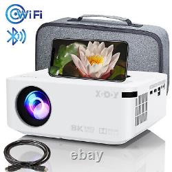 12000 Lumen Projector 1080P 5G WiFi Home Theater Cinema Beamer Video HDMI USB