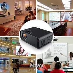 12000 Lumens Smart LED Projector Android WiFi Bluetooth 4K Home Theater Cinema