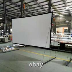 150 Projector Screen & Stand Home Theater Cinema Projection Movie Screen 169