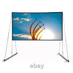 150 Projector Screen & Stand Home Theater Cinema Projection Movie Screen 169