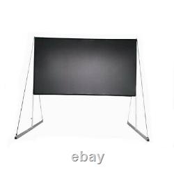 150 Projector Screen with Stand Home Cinema Theater Movie Projection 169 HDUK