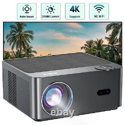 20000L Android Beamer Portable 5G Wifi 4k Autofocus Projector Video Home Theater