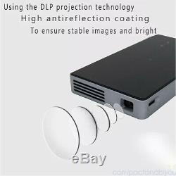 20001 4K Smart DLP Mini Portable Projector 1080P WiFi Home LED Theater Cinema