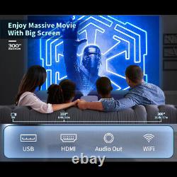 2023 4K 5G WiFi HD LED Projector Android 1080P Home Theater Cinema USB HDMI