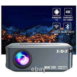 2024 4K 1080P LED Projector 5G Wifi Home Theater Cinema Video For Android Laptop