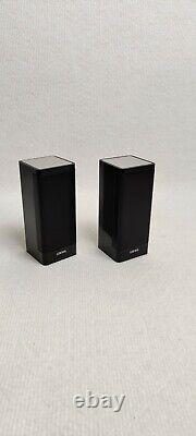 2x Loewe S1 Stereo/Main Speaker Black Home Theater System Exhibition