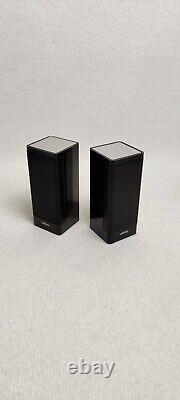 2x Loewe S1 Stereo/Main Speaker Black Home Theater System Exhibition