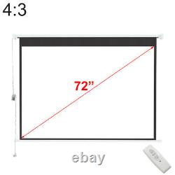 3D HD Home Theater Electric Motorised Projector Screen 169 43 Projectio Cinema