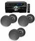 4000w Home Theater Dvd Receiver Withbluetooth/usb+(5) Black 8 Ceiling Speakers