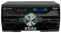 4000w Home Theater DVD Receiver withBluetooth/USB+(5) Black 8 Ceiling Speakers