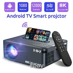 4K HD Projector Home Theater Native 1080P Video WiFi Beamer Android for TV Stick