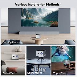 4K HD Projector Smart 5G WiFi Bluetooth Android TV HDMI USB Beamer Home Theater