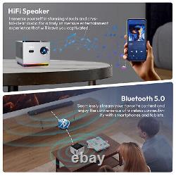 4K HD Projector Smart 5G WiFi Bluetooth Android TV HDMI USB Beamer Home Theater