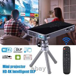 4K Mini Projector Android 5G WiFi Bluetooth Movie Projector 8G Home Theater HDMI