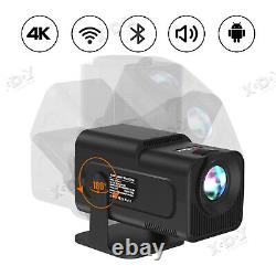 4K Projector 10000 Lumen 1080P FHD LED 5G WiFi Bluetooth HDMI Smart Home Theater
