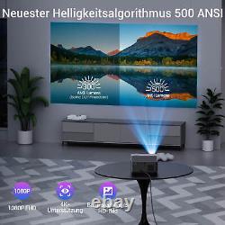 4K Projector HD Android Autofocus USB WiFi Bluetooth Beamer Office Home Theater
