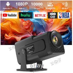 4K UHD 5G Wifi Beamer Bluetooth Android Projector Smart Home Theater Movie HDMI