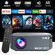 4k Uhd Projector 5g Wifi Bluetooth Android Tv Smart Beamer Home Theater Movie Uk