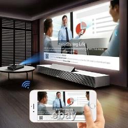 4K WiFi Bluetooth DLP Mini Projector 1+8G HDMI Home Theater Multimedia Android