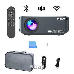4K XGODY Projector 12000 Lumen Bluetooth 5G WiFi HDMI Office Home Theater Cinema
