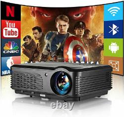 5000lms Projector 70001 Android Blue-tooth WIFI Home Theater HD 1080p LED HDMI