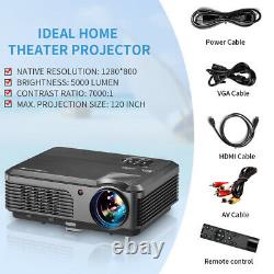 5000lms Projector 70001 Android Blue-tooth WIFI Home Theater HD 1080p LED HDMI