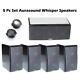 5pc Aurasound Whisper Mini 5.1 Surround Sound Home Theater Satellite Speakers