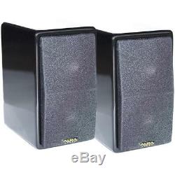 5Pc AuraSound Whisper Mini 5.1 Surround Sound Home Theater Satellite Speakers