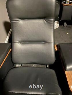 5 x Home Cinema Movie Theatre Seat Chair Cupholder Black