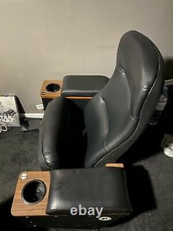 5 x Home Cinema Movie Theatre Seat Chair Cupholder Black