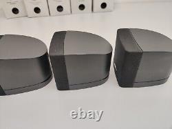 5x Bose Speakers Black Lifestyle, Acoustimass, Home Theater System Top Me