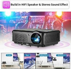 70001 Android Projector Full HD 1080P Movie Home Theater Wireless Youtube HDMI