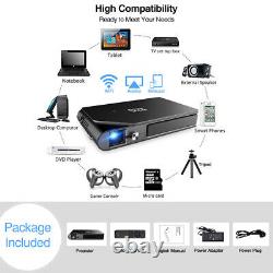 70001 Pico WiFi DLP 3D Projector 1080P Home Theater Airplay Bundle 3D Glasses