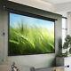 72-120 In Motorised Projector Screen 43 Electric Wall Mount Cinema Theater Home