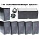 7pc Aurasound Whisper Mini 7.1 Surround Sound Home Theater Satellite Speakers
