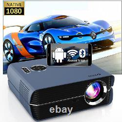 8500Lumen Native 1080P LED Smart Projector Android 9.0 WiFi Home Theatre HDMI UK