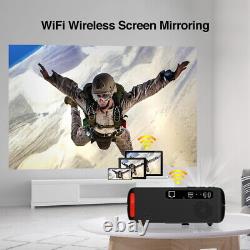 8500Lumens Smart Home Theater Projector Android 9.0 BT Movie Night Apps Youtube