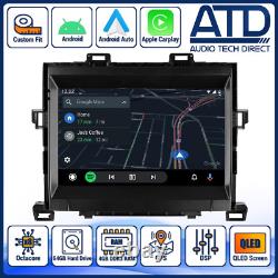 Android Auto For Toyota Alphard AH20 Wireless CarPlay Radio QLED Head Unit MOST