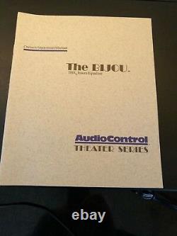 Audio Control Audiophile The Bijou Home Theater Octave Graphic Stereo Equalizer