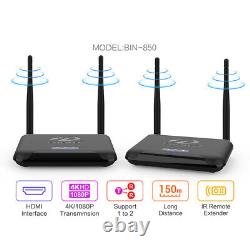 BIN-850 Wireless HDMI Transmitter and Receiver 4K for Conferences Home Theater