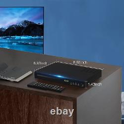 BLU RAY DVD PLAYER 1080P Home Theater Disc System Play All DVDs and Region NEW