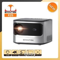 BYINTEK X25 Smart Projector 4K FHD 5G WiFi Bluetooth Android Home Theater Beamer