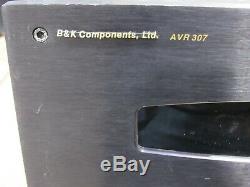 B&K Components AVR 307 7.1 Channel Home Theater A/V Surround Receiver PWR Tested