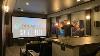 Basement Home Theater Walkthrough In Virginia Huge 170 Screen And 7 2 6 Atmos